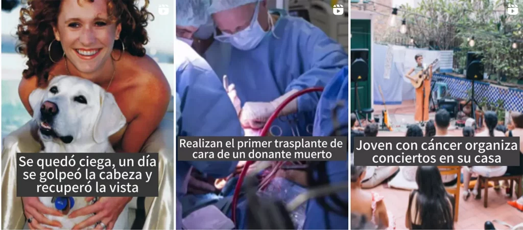Ejemplos videos Informativo Positivo - La Voz Positiva