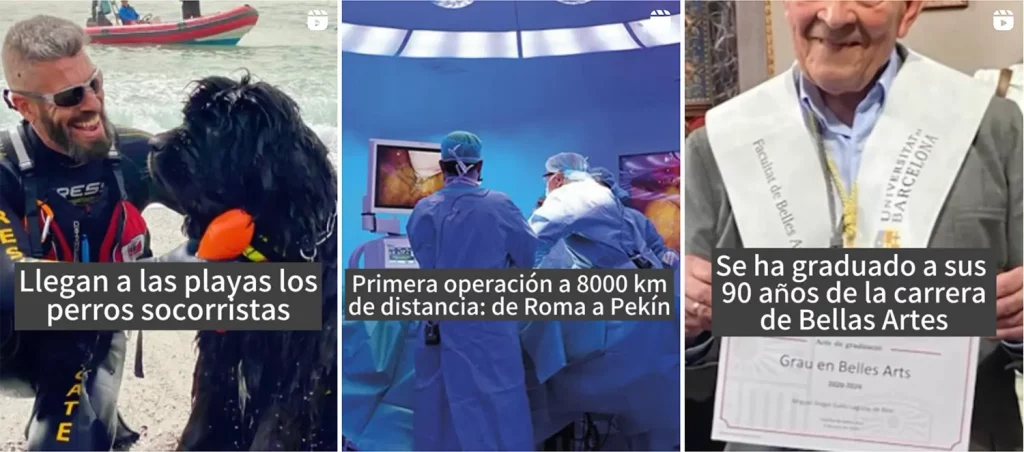 Ejemplos videos Informativo Positivo - La Voz Positiva
